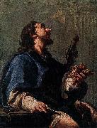 Giambattista Pittoni Saint Roch painting